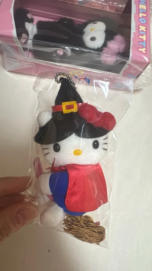 这次在挖煤姬入手的Hello Kitty魔女造型挂件真的太满意了！商品是中古状态，收到后和页面描述完全一致，没有明显的损伤和污渍，品相超出预期。下单流程很顺畅，重量核算清晰透明，包裹打包也很严实，到手完好无损。整体海淘体验很省心，以后还会继续来淘可爱小物～