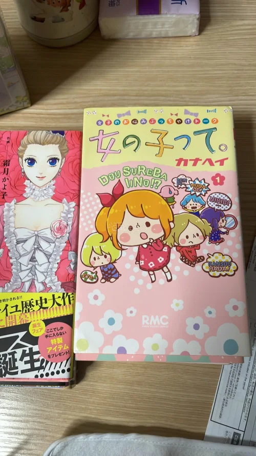 今天到了一箱漫画和森家早期滑雪场景套。保存的挺好，漫画有一套有吉京子的超厚本，还有一套的画风超级可爱，打包打得很好。