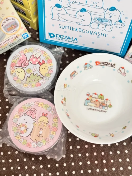这次切了很多一番赏的东西，里面的餐具超级可爱的，挖煤姬打包得非常好，易碎品也安全收到了，会继续使用挖煤姬的