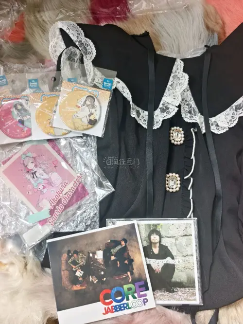 谁懂啊！挖煤姬海淘开箱封神
挖到本命地雷系蕾丝上衣
成色超新质感绝了
冷门吧唧+三丽鸥联名明信片全拿下
绝版日版CD完好无损
打包超用心，全程无磕碰