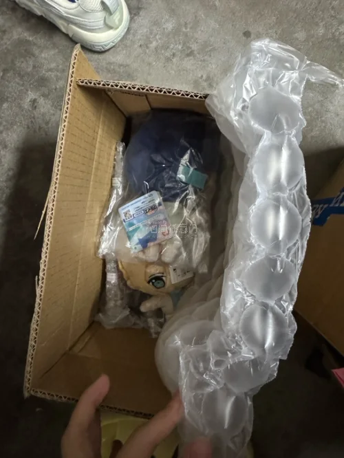 总之呢下次买这种打拍卖的还是用ems不要用纸飞机了……但是孩子们的脸都非常美丽可爱 乖乖地待在箱子里等待我打开ε-(´∀｀; )