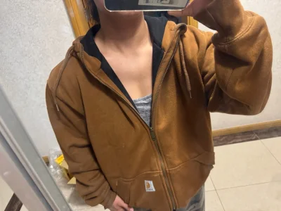 卡哈特复古帽衫