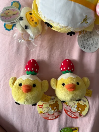 万圣节限定鼻孔鸡三件套｜轻松熊cafe角色祭中古毛绒
