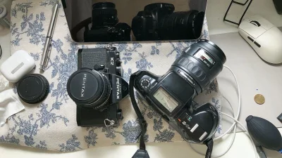 Contax and Pentax