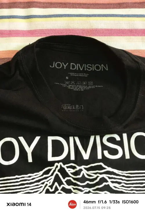 在挖煤姬蹲守许久，终于拿下这单Joy Division中古好物。
来自曼彻斯特工业废墟里生长的后朋克，Ian Curtis写下孤独与撕裂，《Unknown Pleasures》的脉冲波形，成为摇滚史上最经典的符号之一 。从日本仓库漂洋过海，打包严实无折损，竹蜻蜓物流...