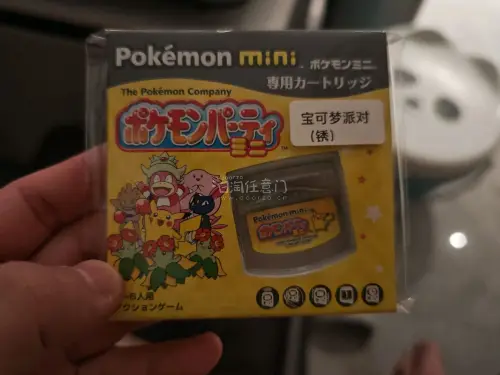 2026年pokemonmini游戏顺利抵达，没想到当年还有这么有趣的卡带游戏，搭配mini掌机还能进行红外联机对战，还支持震动，这你受得了嘛，太赞了！！！