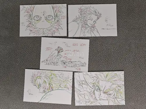 好价吃到好多大哥相关谷子，线稿真的是有独特魅力，能够吃上美味震感的明信片set真是太棒了，物品完好无损抵达，挖煤姬非常好用