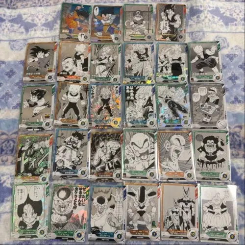 这次买了一些龙珠的卡片，卡片很漂亮，质量也很不错，没有发现有瑕疵，挺满意的，龙珠里的人物很帅气，以后会继续收藏这系列的卡片