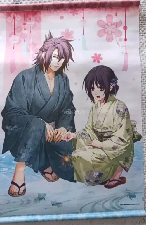 这次入手了薄樱鬼冲田总司&amp;雪村千鹤的A2中古挂画，商品品相超棒，完全没有污渍、破损，原画印刷清晰色彩柔和，人物氛围感拉满。物流入库、发货全程进度透明，国际运输包装厚实，挂画完好无损到手，整体购物体验特别舒心，很满意这次日淘谷圈购物！