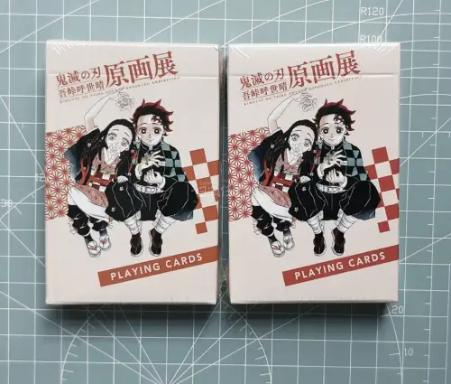 鬼灭原画展扑克牌