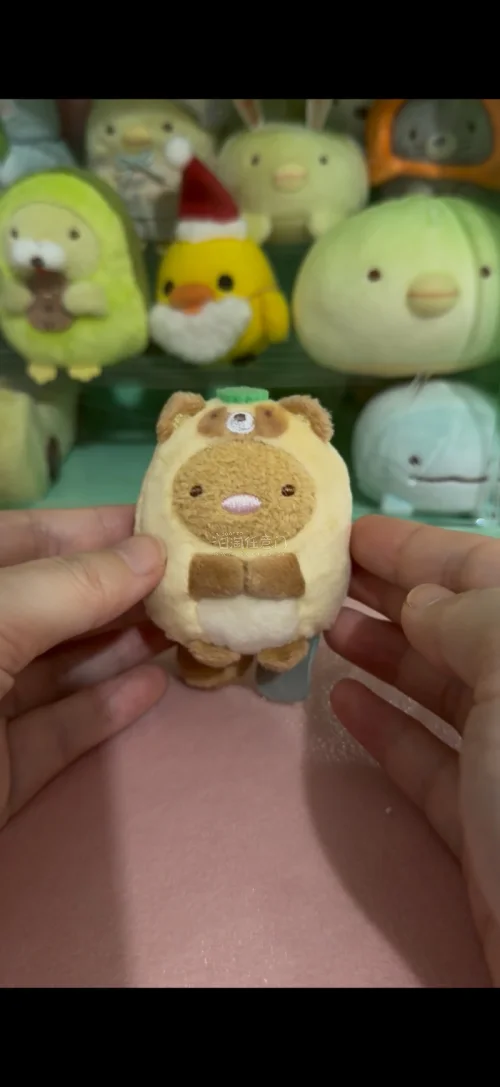在挖煤姬上买了一套角落生物狸猫餐厅受注的玩偶，到手非常可爱，中间过程也很顺利，。因为入坑比较晚，没来得及参加受注下单，在挖煤姬上买了现货，也挺方便的。