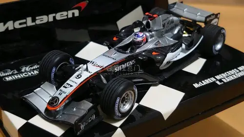 迷你切出品，题材为2005年F1世界锦标赛迈凯伦车队赛车MP4-20，车手为莱科宁，做工确实棒啊，帅哭了
