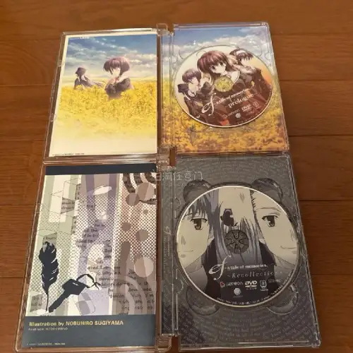 终于在挖煤姬蹲到ef悠久之翼中古DVD，卖家实拍品相如实。平台代拍流程顺畅，入库查验细致。仓库打包扎实，碟盒完好无挤压。历经二十余天顺利签收，全套碟片、腰封、特典齐全。能淘到国内稀缺的日版初回碟，整体收藏购物体验满意。