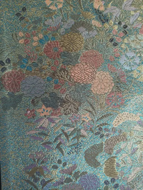 雕金西阵织和服腰带