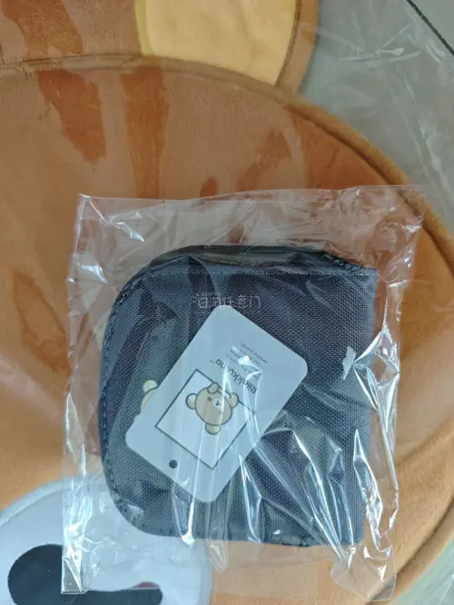 可爱的熊哥地垫，黑色卡包，黑色零钱包，和熊妹杯垫，都是生活好物。挖煤姬妾
竹蜻蜓速度快，泡沫多，安全到家。