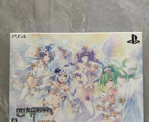 海淘收到四女神Online皇家限定版，外盒八角尖尖品相很好。仓库打包加固到位，很好保护收藏盒，物流进度可查，整套配件齐全，收藏向日淘体验很不错。