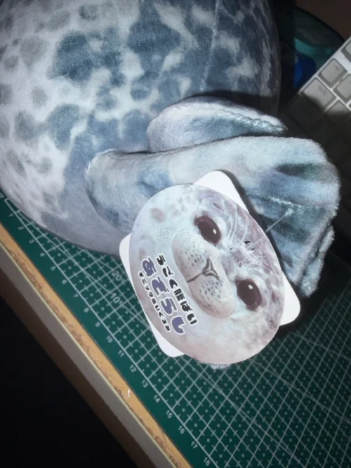 刷到了一只特别喜欢的海豹玩偶，在日淘上搜罗了几天终于被我遇到好价，两只直接拿下。非常之萌，可以唱歌，还可以蹦蹦跳跳学人说话?爱日淘