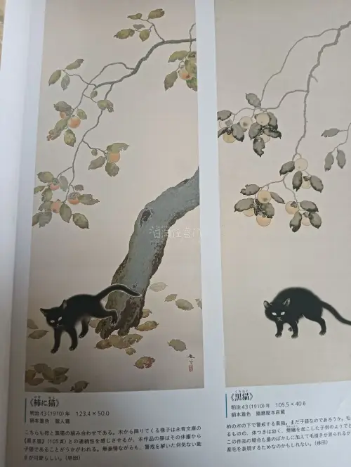 日淘入手的菱田春草画集太惊喜！印刷质感很棒，把大师笔下灵动的黑猫与日式绘画韵味完整还原，纸张厚实，装帧精致。书中作品细节清晰，能细细感受明治时期日本画的独特美感，发货稳妥包装到位，很满意这次购物，喜欢日本画的朋友值得入手。
