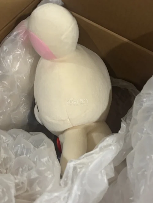我现在已经属于非常相信挖煤姬的状态了每一次都是不加固，因为我发现挖煤姬会包裹的特别好，真的让人特别安心，总有一种安心买娃然后挖煤姬狠狠兜底的感觉！玩偶特别特别干净，喜欢喜欢！