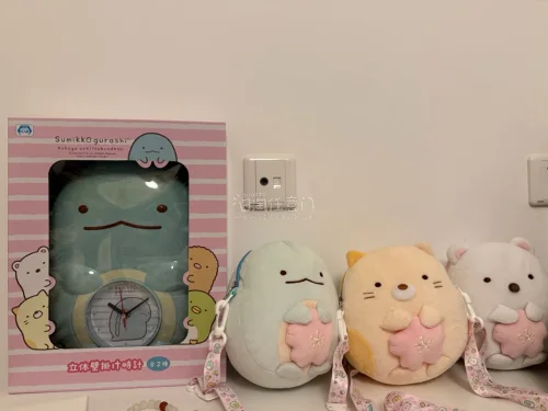全部货品平安到手，太开心了！难得收到好价的角落生物，水龙挂钟、三款限定小包实物都很完美。包装妥善无磨损，沟通顺利，是一次很棒的交易，十分感谢卖家！