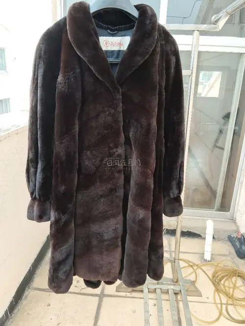 中古貂收到很满意✨
毛质浓密顺滑，无异味，品相很好。日系复古版型，拆掉垫肩上身慵懒松弛，不挑搭配，冬天保暖氛围感拉满，性价比很不错！