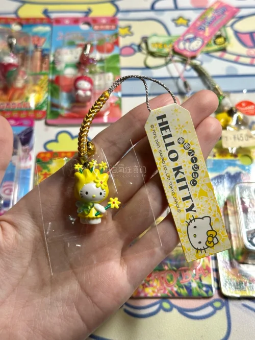 又一次在挖煤姬成功淘到心心念念的Hello Kitty地域限定中古挂件！信州苹果、富士 safari、鸟羽水族馆多款都集齐啦，每一只包装保存得都很完好，品相超出预期。平台操作简单，下单和入库流程清晰，物流包装扎实，中古周边海淘选这里很安心，能挖到很多国内少见的限定款...