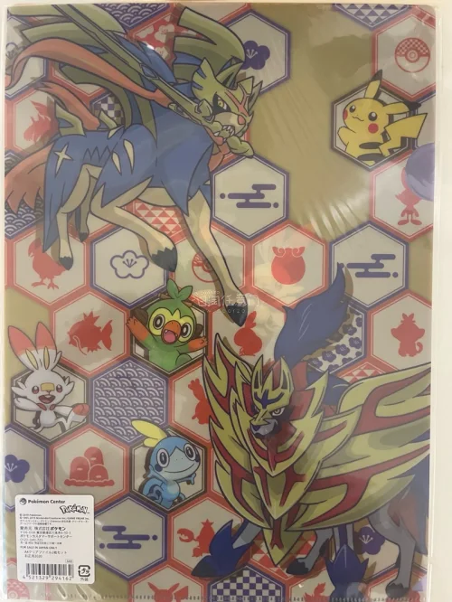 两款文件夹分别是夏日皮卡丘和像素宝可梦，颜值在线
日淘任意门（挖煤姬）海淘体验很好，操作简单，打包细心，很适合收日本宝可梦中心的限定周边。