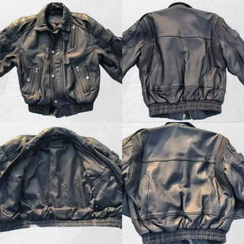 这次在任意门海淘入手这件90年代日产重磅牛皮机车皮衣，购物体验特别满意。平台转运稳定，包装防护到位，到手成色和商品描述一致。皮衣用料扎实，整件有五斤多重，多拉链工装机车剪裁，皮料油润有自然旧化质感，和kiss racing team同款设计语言，古着存量很少。复古赛...