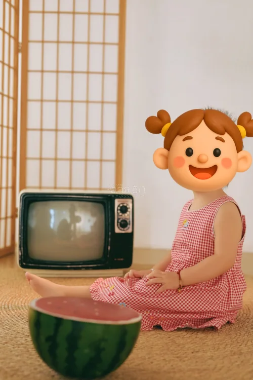 自从给仔买了miki的鞋，就入了miki的坑，感觉它们的衣服很可爱。如果你也喜欢 mikihouse 那种充满童趣、色彩明快且质感极佳的日系童装风格，那么我这次淘到的这件 mikihouse 红白格纹向日葵刺绣连衣裙，绝对能戳中你的审美点！
这次我是通过挖煤姬入手的...