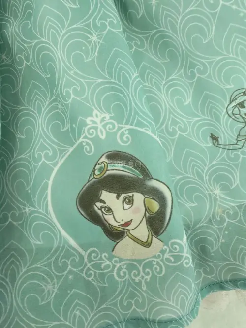 是茉莉的素描款，还有标，衣服保存的很好，收到喜欢的衣服真的很开心，裙子上面的印花和花纹都特别精致，非常好看