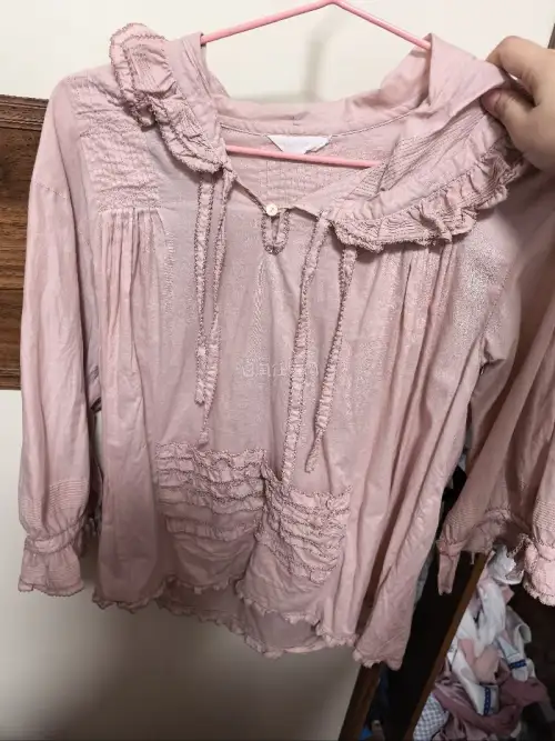 Pinkhouse粉色连帽衬衫