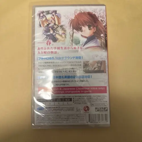 从卡带OST到Switch实体，Key社的坑我跳定了?

这次通过挖煤姬收的《CLANNAD》（日版，CERO C），封面五位女主太有感觉，支持Japanese/English文本。全新未拆封品相完美，打包保护到位。

麻枝准的剧本+Switch便携性=随时破防。无...