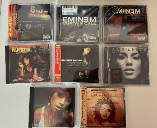 第一次用挖煤姬切煤，入手了一批中古CD，购买的时候大多数都没有实物图，多少有点像开盲盒，收到后发现大部分CD的品相都很好，还开出几张全新的和带侧标的，算是意外之喜，这次购物体验很满意。