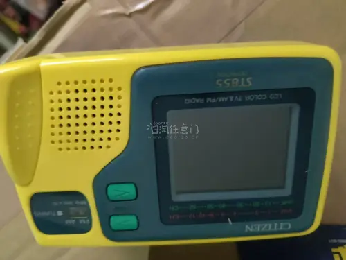 中古昭和卡西欧带收音小电视